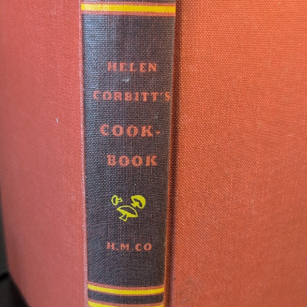 Helen Corbitt's Cookbook - Timeless Black and Orange Edition